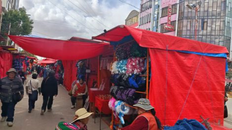 Feria de Todos Santos en Oruro
