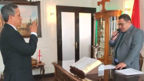 Nuevo fiscal departamental de Tarija, José Ernesto Mogro asume el cargo