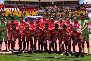 Aniceto Arce campeón fútbol en los Juegos Deportivos Estudiantiles