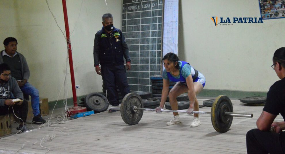 Torneo nacional de powerlifting en Oruro