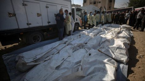 Gaza cadáveres Israel