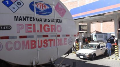 importación de combustible en Bolivia