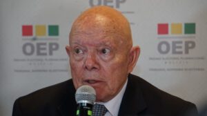 Resultados electorales según el TSE