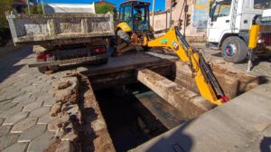 Limpieza canal Bakovic para prevenir inundaciones