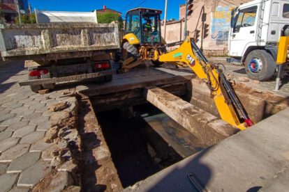 Limpieza canal Bakovic para prevenir inundaciones