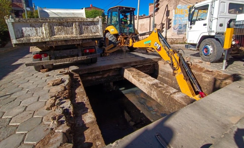 Limpieza canal Bakovic para prevenir inundaciones