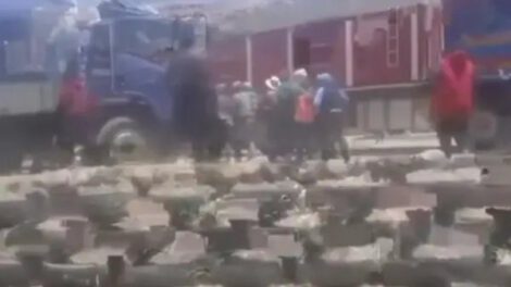 Enfrentamiento en Viacha entre militares y contrabandistas