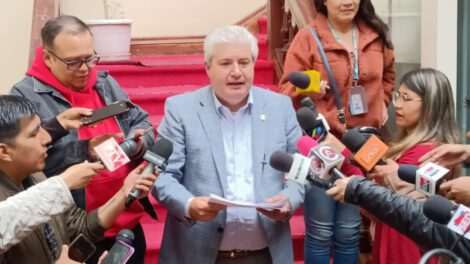 El diputado de Comunidad Ciudadana, Enrique Urquidi