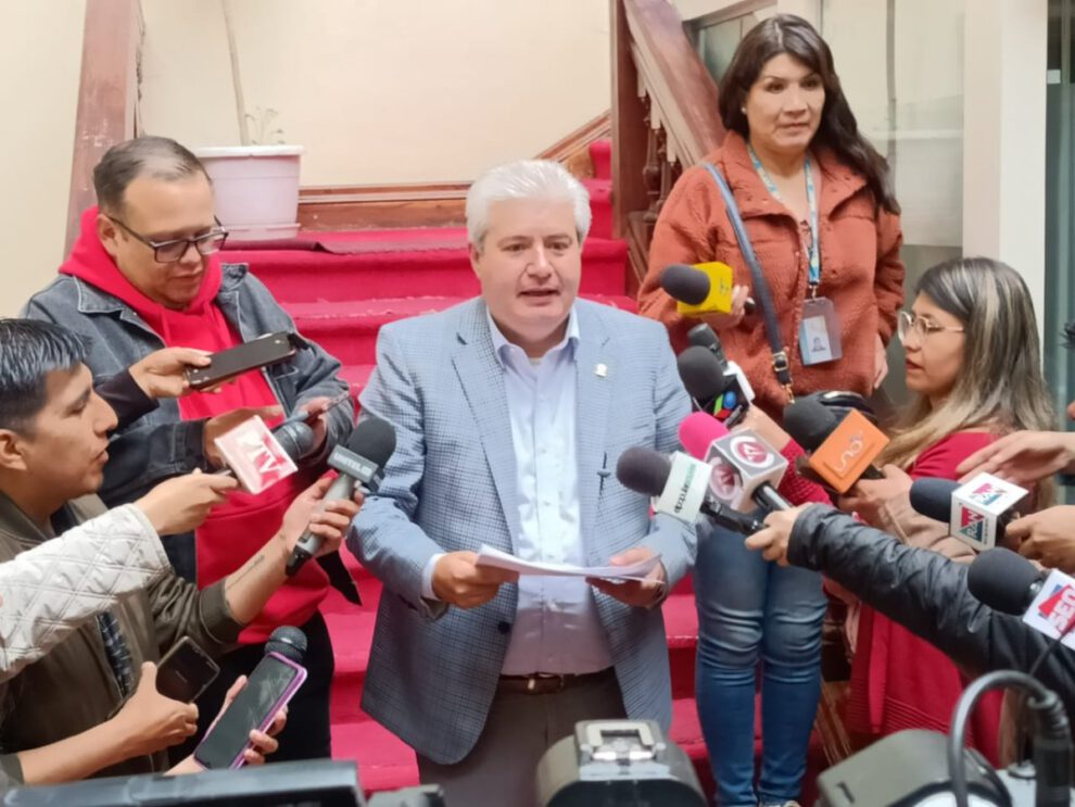 El diputado de Comunidad Ciudadana, Enrique Urquidi