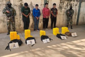 Detención de narcotraficantes en Tarija