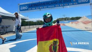 Leonardo Zambrana BMX en la Copa Latinoamericana