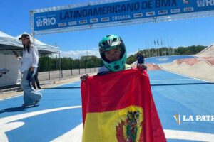 Leonardo Zambrana BMX en la Copa Latinoamericana