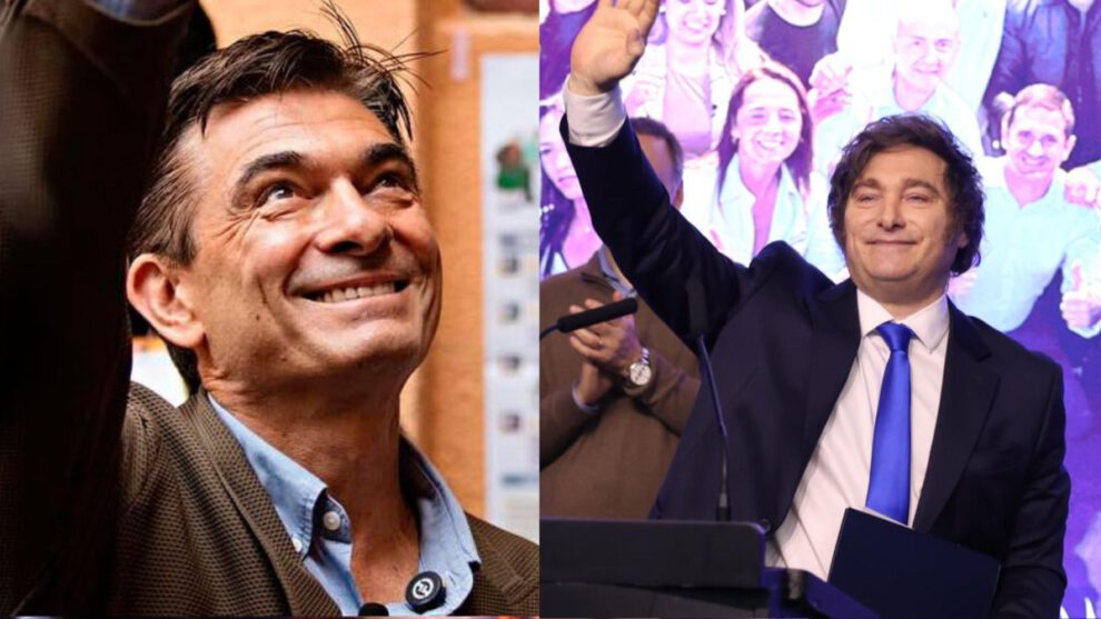 Rodrigo Paz felicita a Javier Milei tras elecciones en Argentina