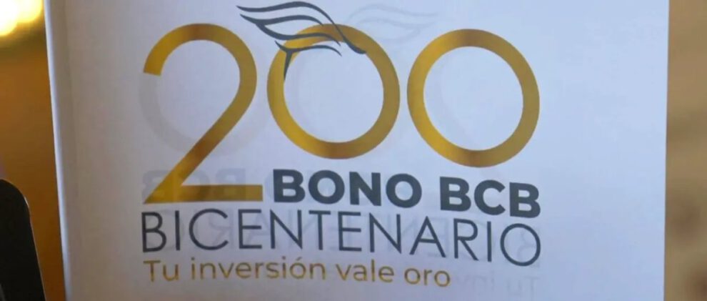 Bono BCB Bicentenario disponible hasta el 31 de octubre