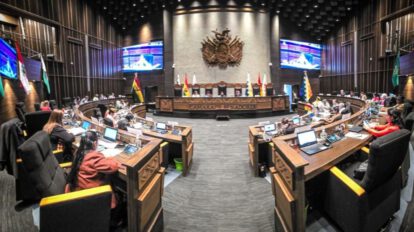 Cierre de gestión legislativa en la Asamblea Legislativa Plurinacional