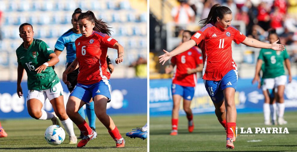 Selección femenina de Bolivia recibe un duro revés frente a Chile