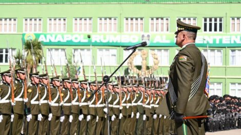 Operativo de seguridad presidencial en La Paz