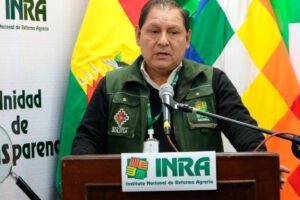 saneamiento de tierras en Bolivia