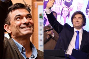 Javier Milei en Bolivia para la posesión de Rodrigo Paz