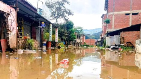 Inundaciones en Bolivia afectando a más de 2000 familias