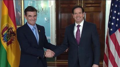 Rodrigo Paz ayuda internacional