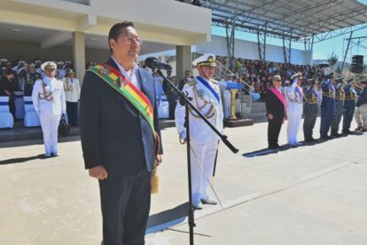 Soberanía nacional en el aniversario de la Armada Boliviana