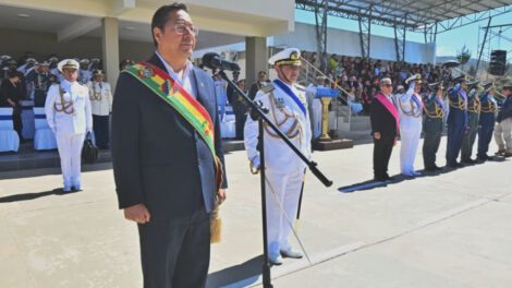 Soberanía nacional en el aniversario de la Armada Boliviana