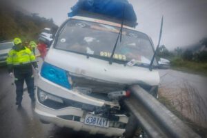 Accidente de minibús en los Yungas