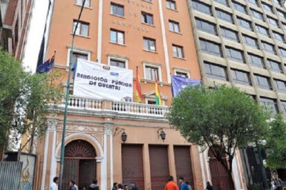 Bono irregular Ministerio de Justicia