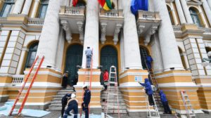 Transmisión de mando presidencial en la Asamblea Legislativa Plurinacional