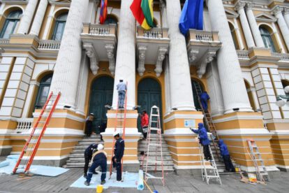 Transmisión de mando presidencial en la Asamblea Legislativa Plurinacional