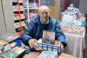 David Santalla en la Feria Internacional de La Paz