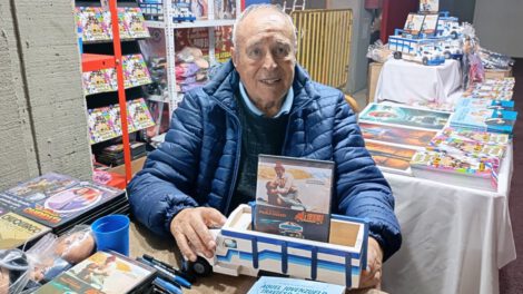 David Santalla en la Feria Internacional de La Paz