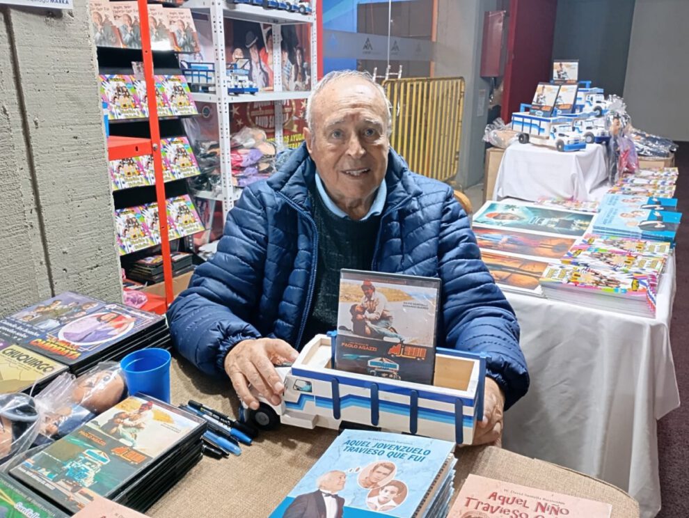 David Santalla en la Feria Internacional de La Paz