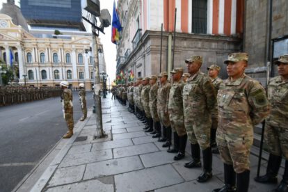 Transmisión de mando presidencial en La Paz