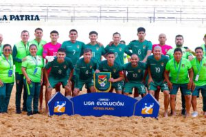 Bolivia fútbol playa en la Liga Evolución