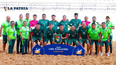 Bolivia fútbol playa en la Liga Evolución