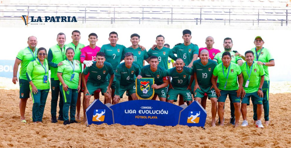 Bolivia fútbol playa en la Liga Evolución