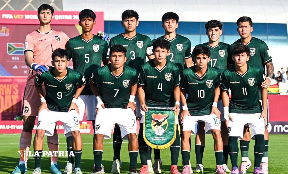 Bolivia pierde frente a Sudáfrica en el Mundial Sub-17