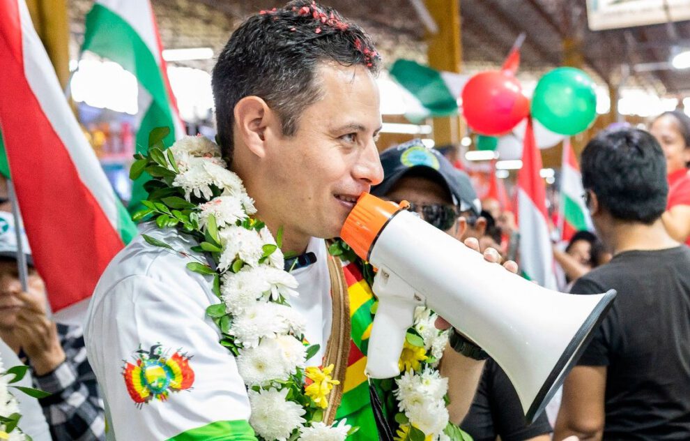 Lara busca medir fuerza ante Rodrigo Paz