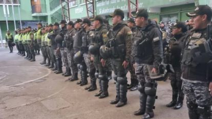 Transmisión de mando presidencial en La Paz