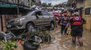 Daños causados por el tifón Kalmaegi en Filipinas