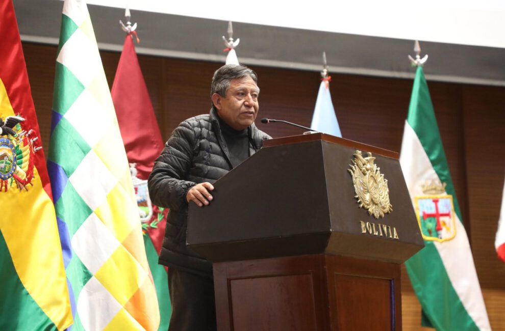 Choquehuanca Parlamento Ejecutivo