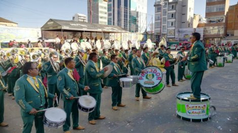 Encuentro Coreográfico de Bandas del Carnaval de Oruro