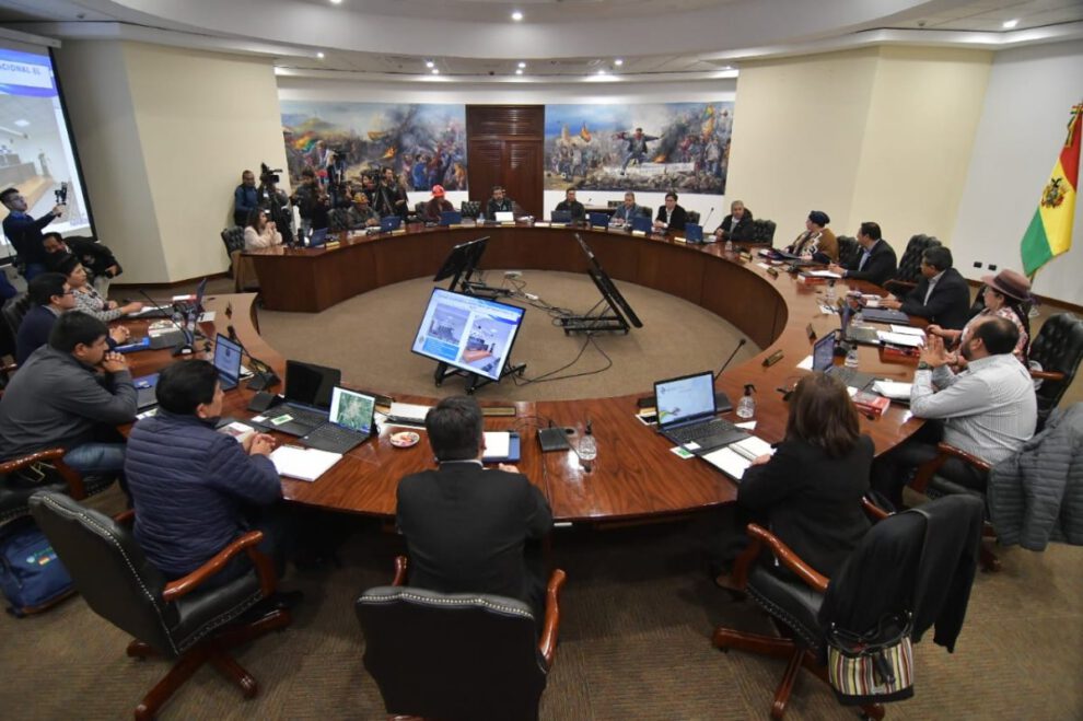 Renuncia colectiva ministros Luis Arce