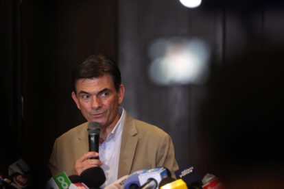 Rodrigo Paz en la investidura presidencial