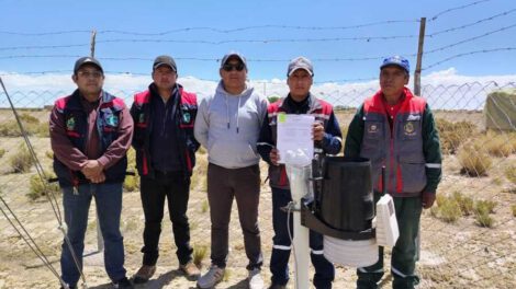 Estación meteorológica en Playa Verde