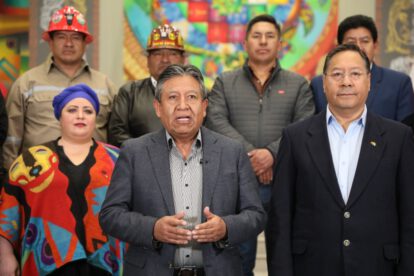 Unidad nacional según David Choquehuanca