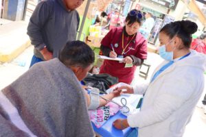 Puestos médicos en el Primer Convite
