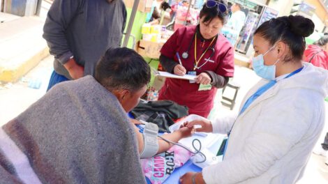 Puestos médicos en el Primer Convite